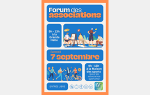 Forum des associations 2024 : Venez nous rencontrer !